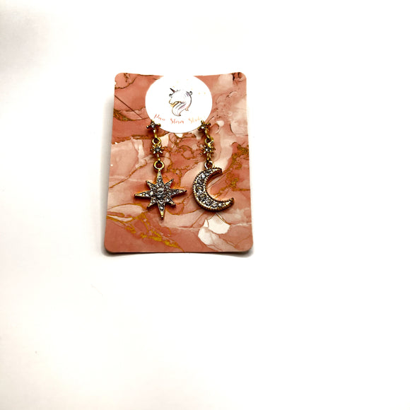 Moon & Stars Earrings