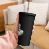 Head in the Clouds Insulated tumbler with a straw