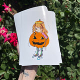 Pumpkin Spice Girl Print