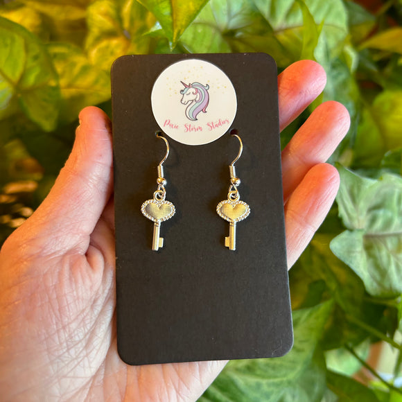 Key outlet earrings brandy