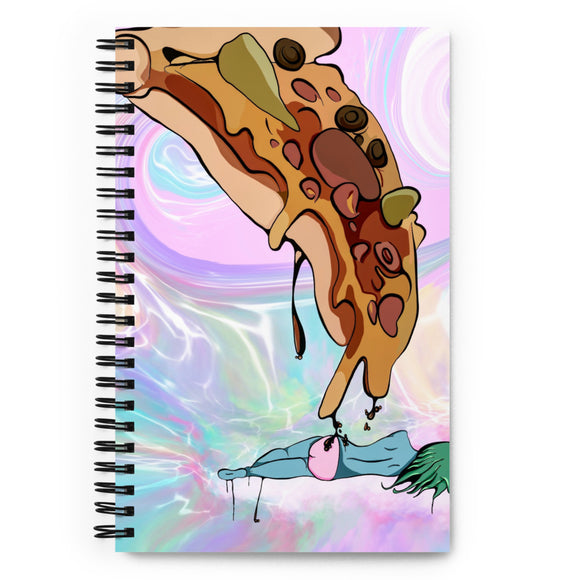 Drowning by Consumption Spiral notebook